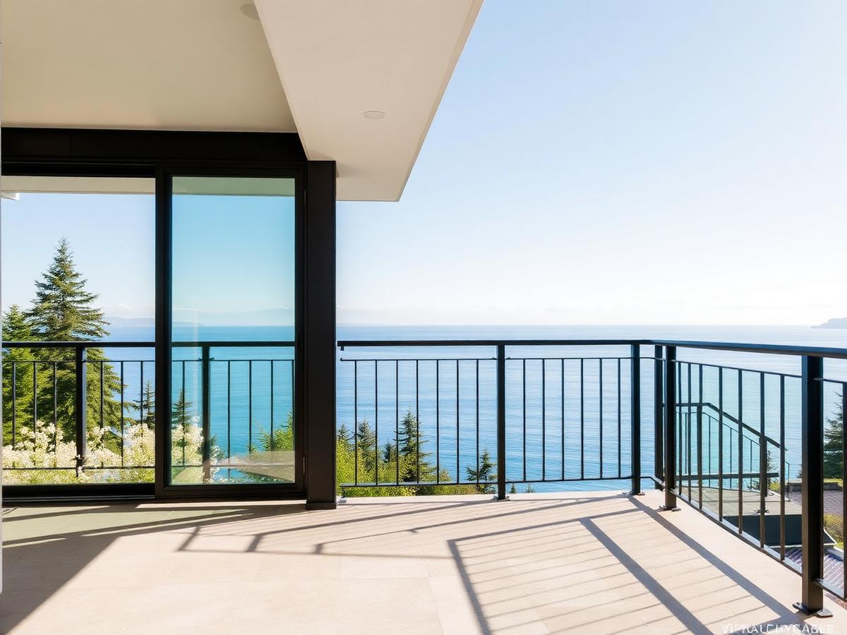 Ocean-view railing
